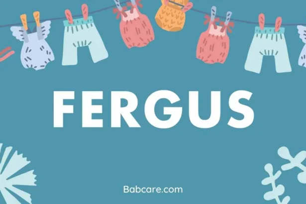 Fergus Name Meaning