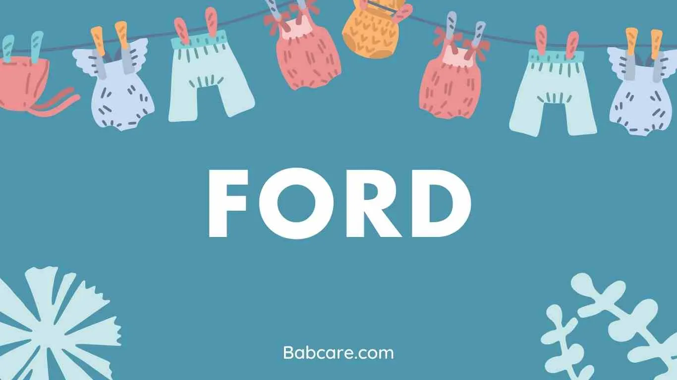 Ford Name Meaning