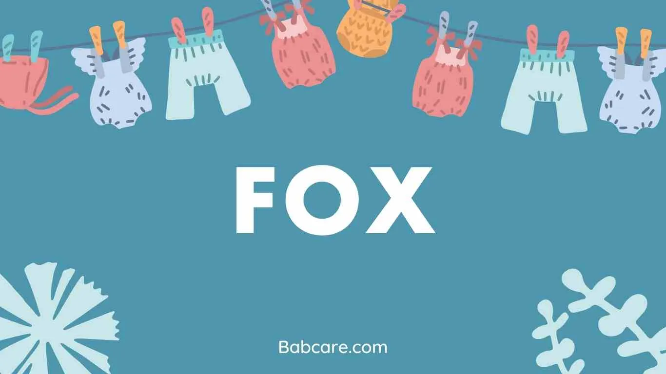 Fox Name Meaning