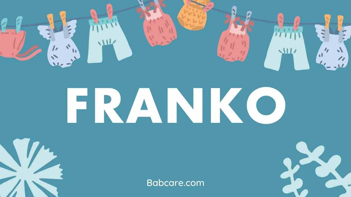 Franko Name Meaning