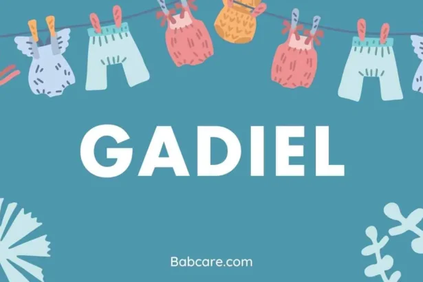 Gadiel Name Meaning