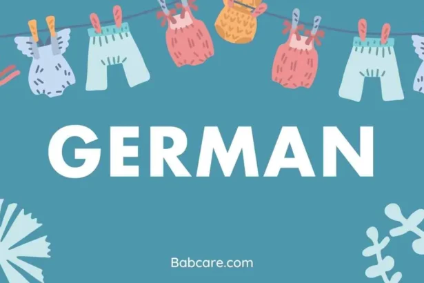 German Name Meaning