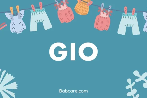 Gio Name Meaning