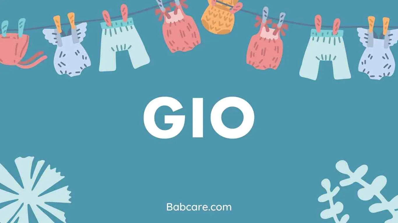 Gio Name Meaning