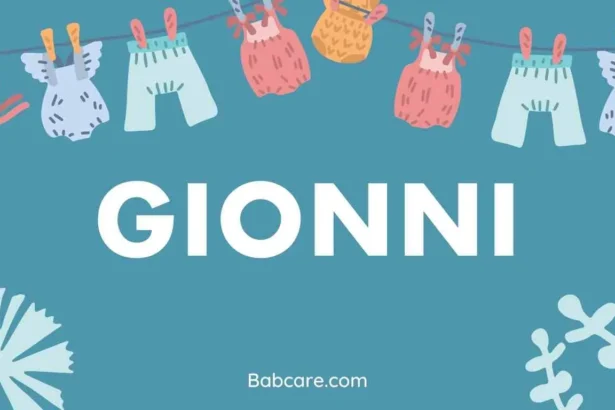 Gionni Name Meaning