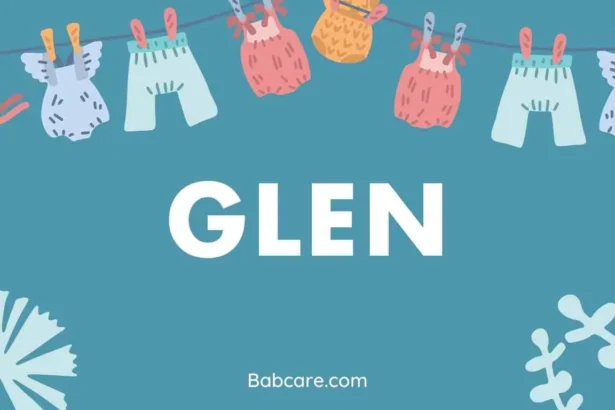 Glen Name Meaning