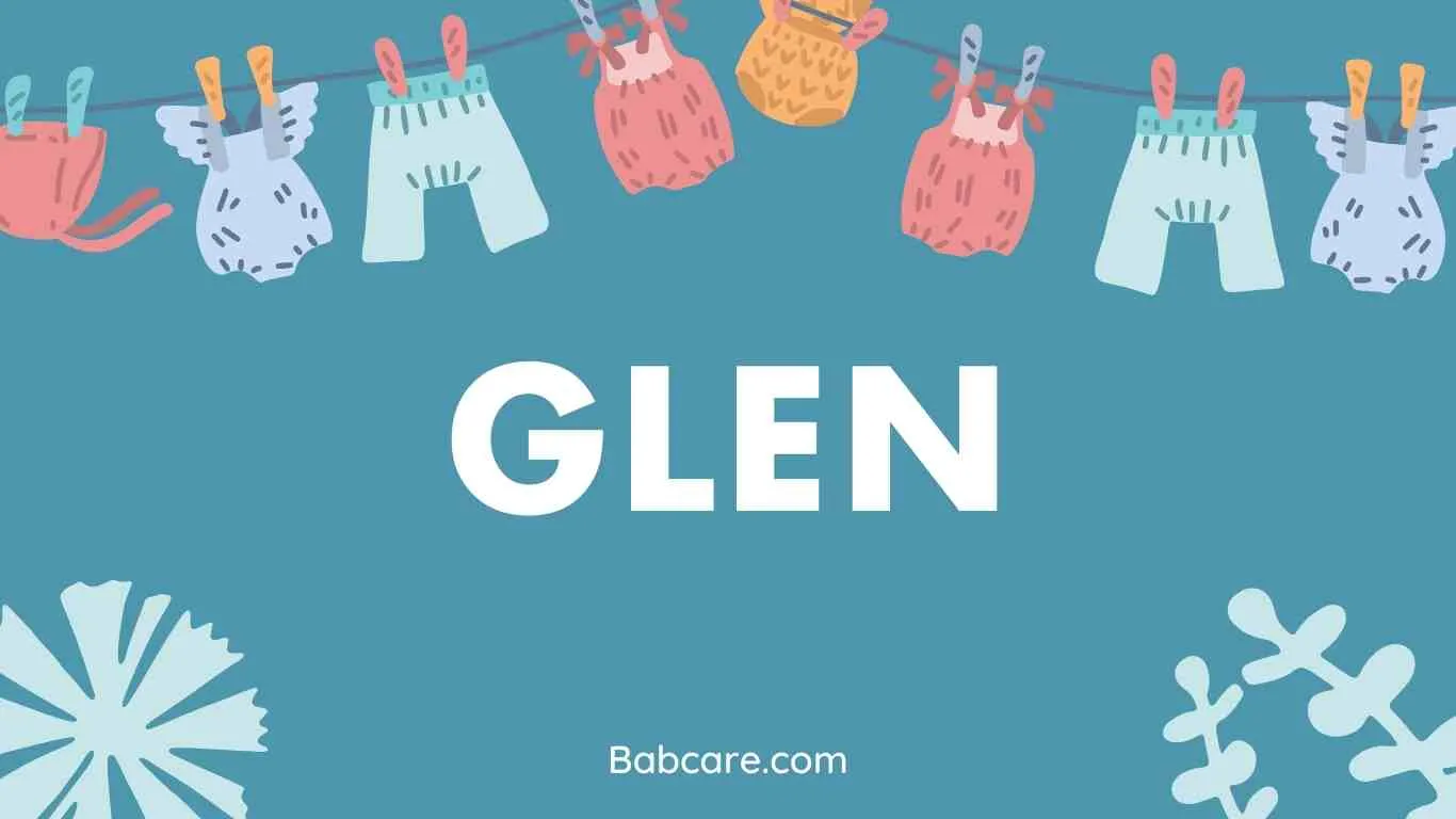 Glen Name Meaning
