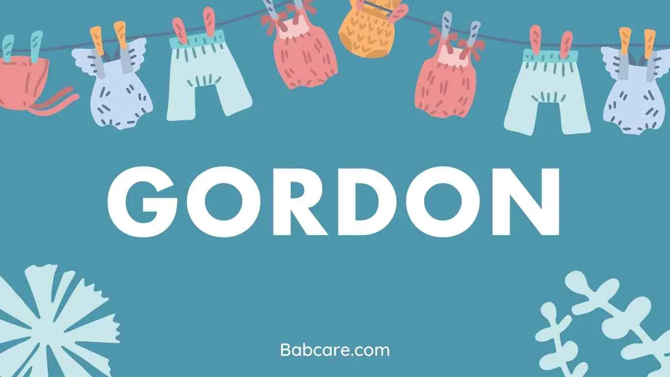 Gordon Name Meaning,