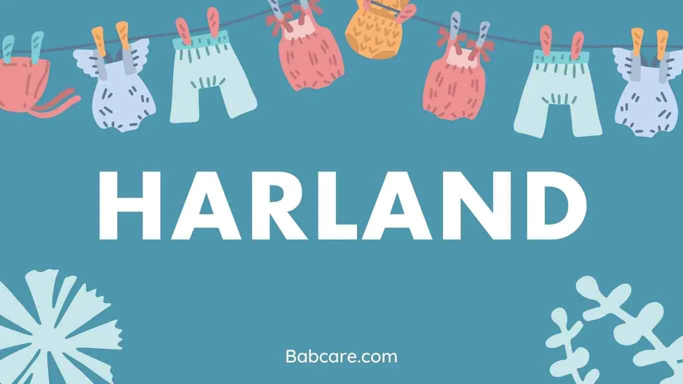 Harland Name Meaning