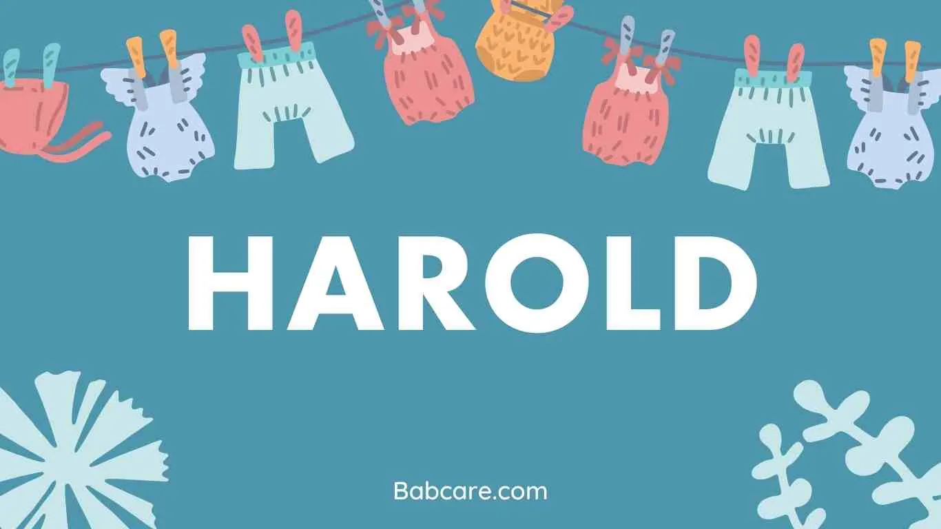 Harold Name Meaning