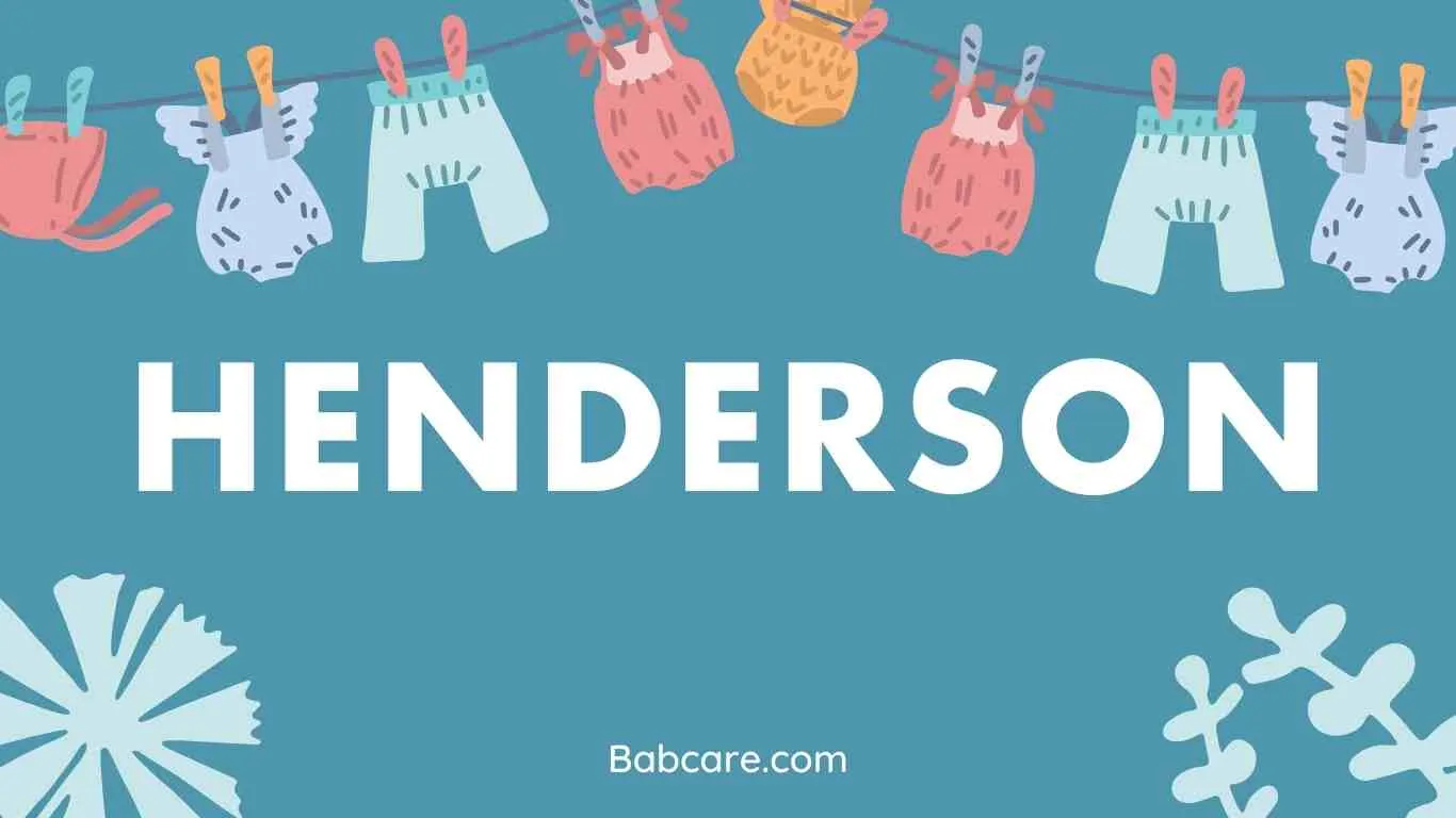 Henderson Name Meaning