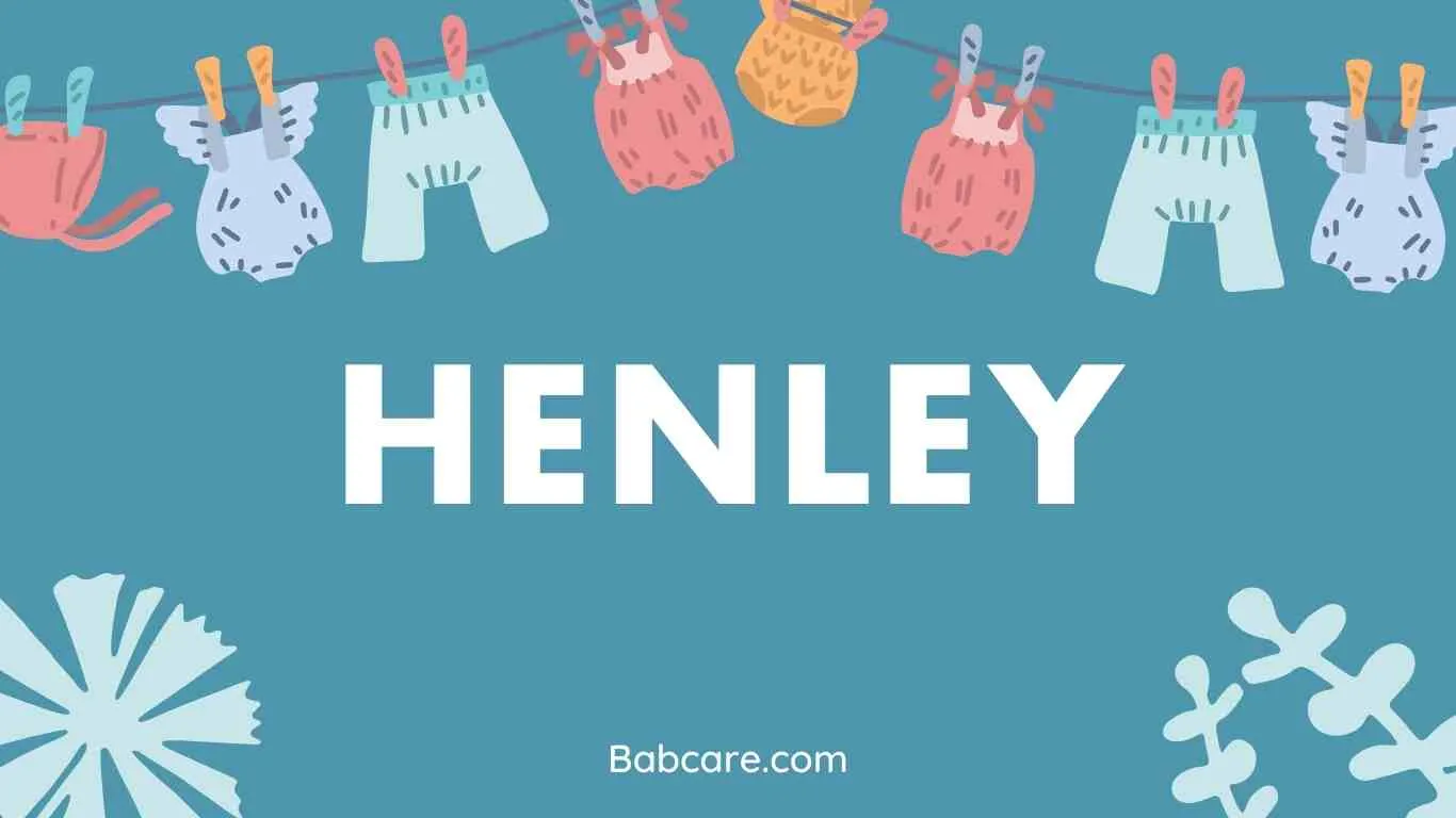 Henley Name Meaning