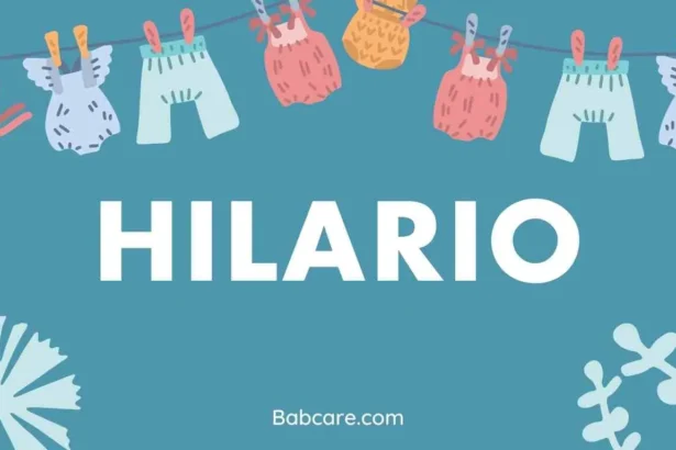 Hilario Name Meaning