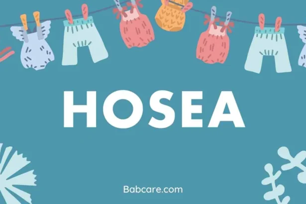 Hosea Name Meaning