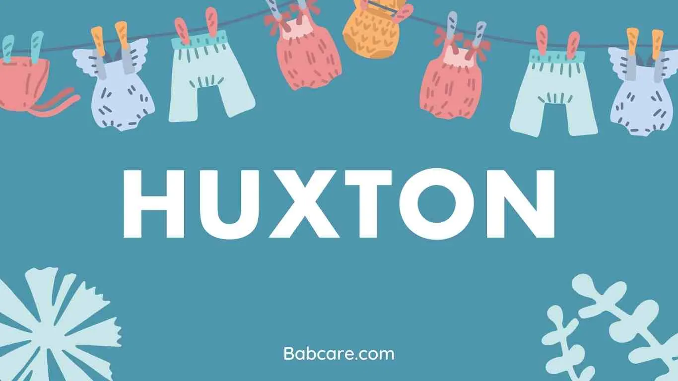 Huxton Name Meaning