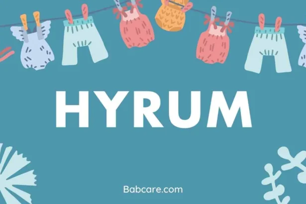 Hyrum Name Meaning