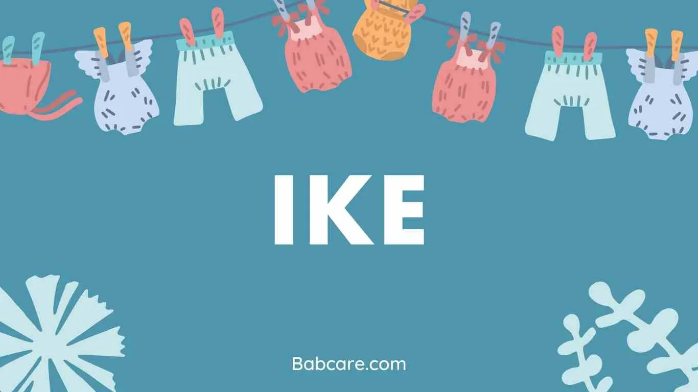 Ike Name Meaning