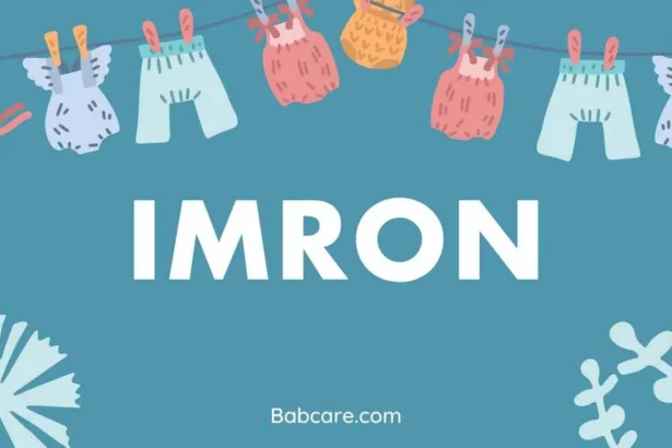 Imron Name Meaning