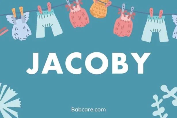 Jacoby name meaning