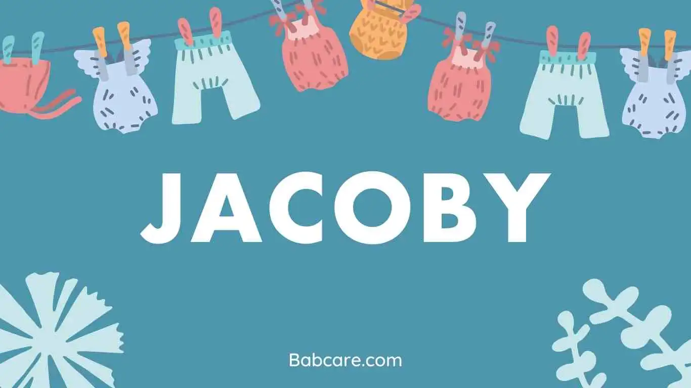 Jacoby name meaning