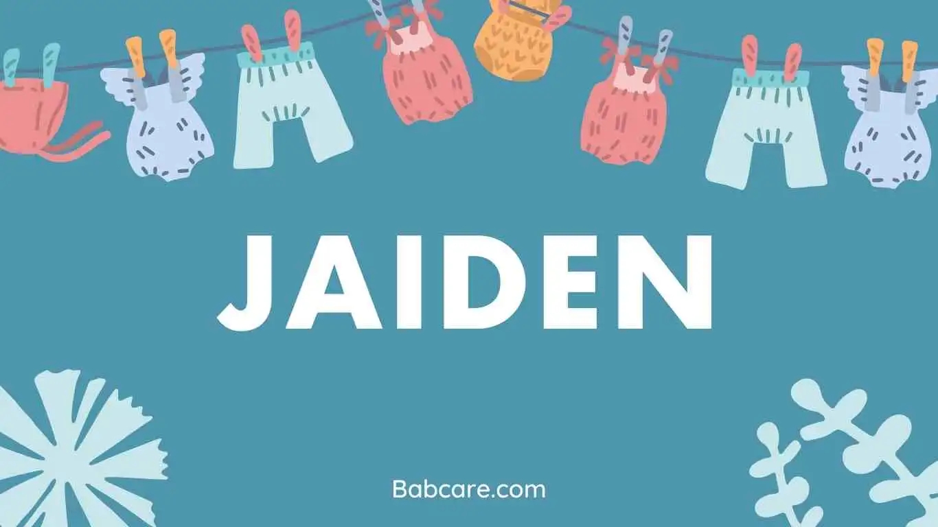 Jaiden name meaning