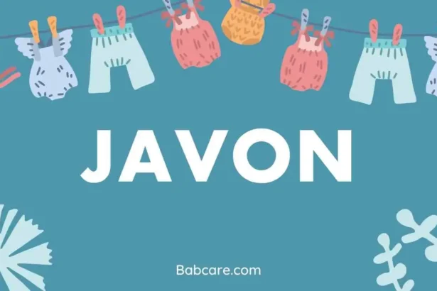 Javon name meaning