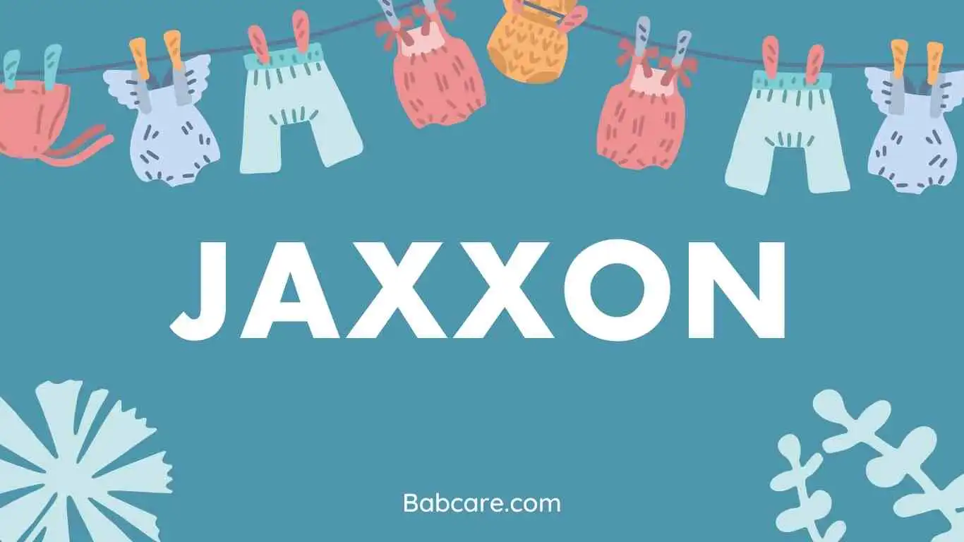 Jaxxon name meaning
