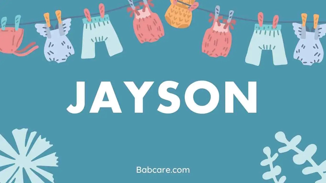 Jayson name meaning