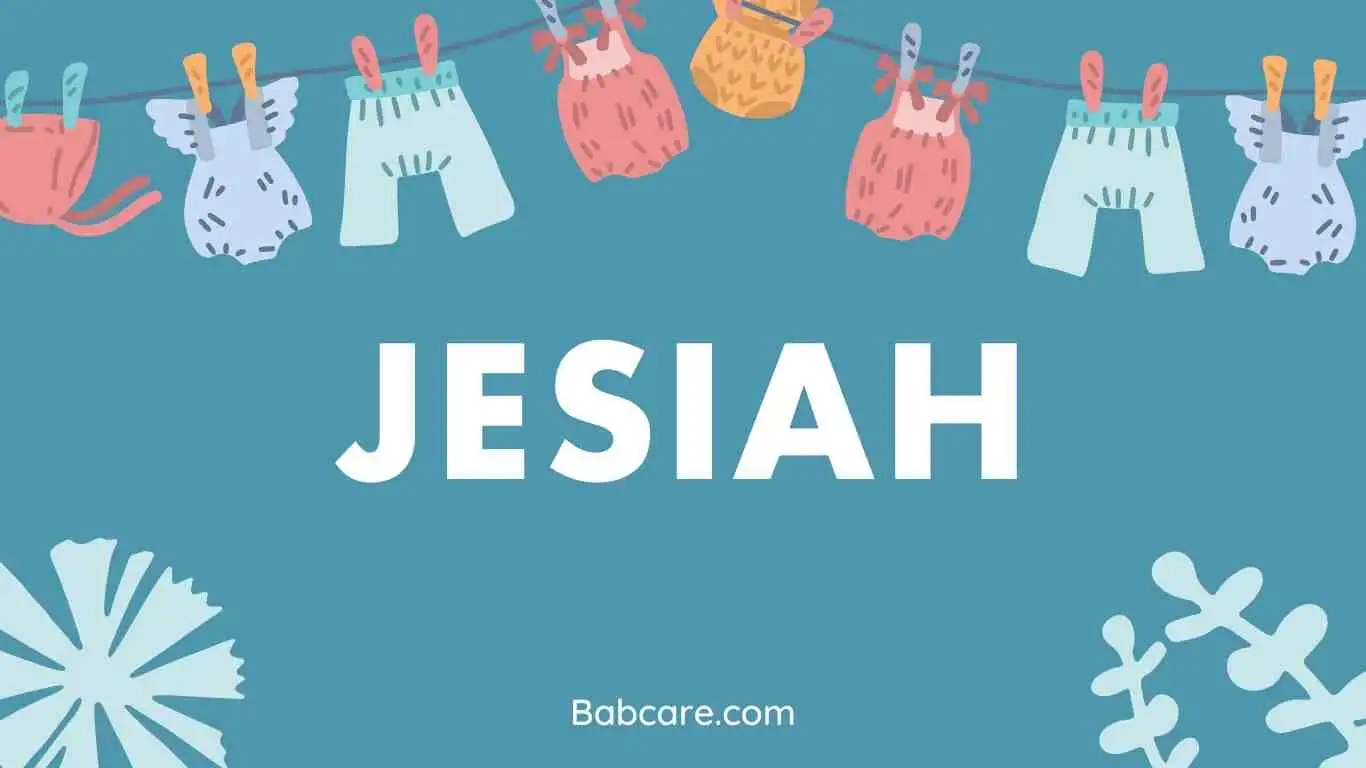 Jesiah name meaning