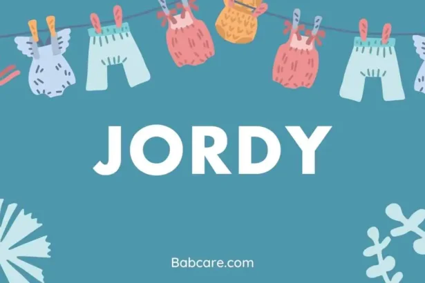 Jordy name meaning