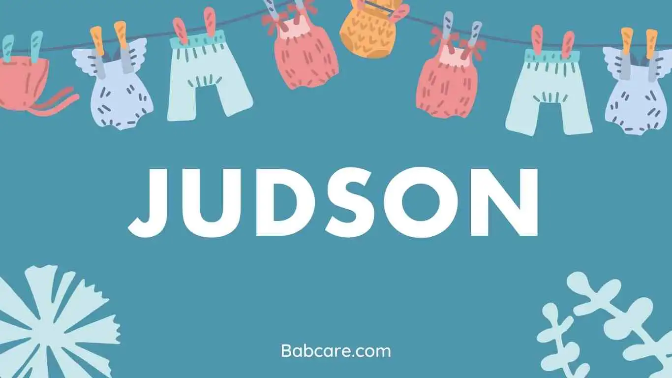 Judson name meaning