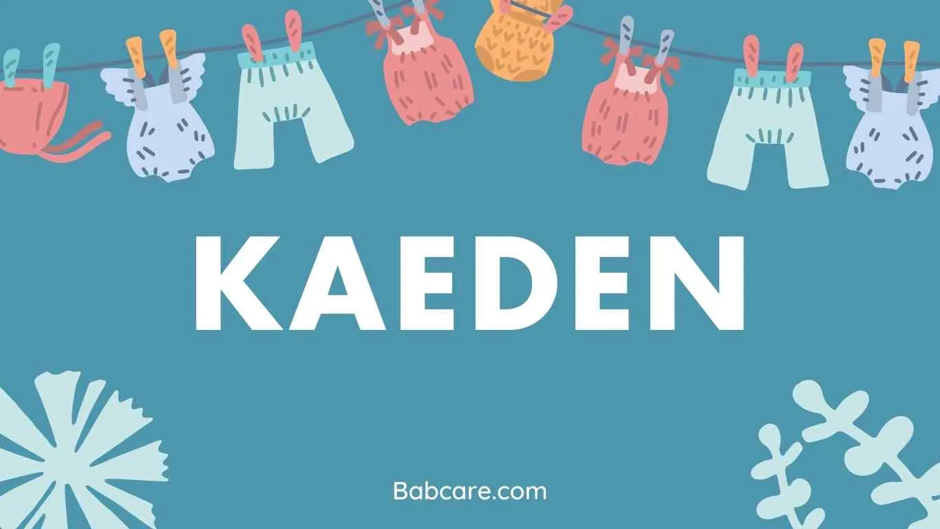 Kaeden name meaning