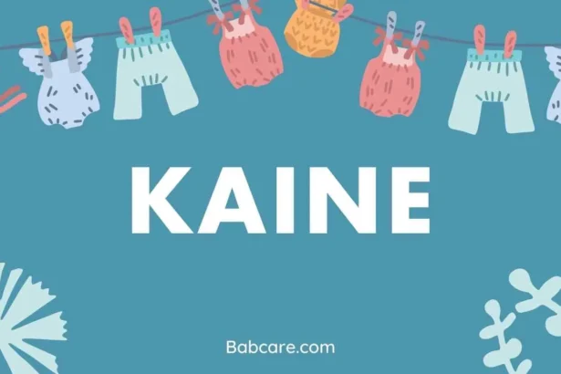 Kaine name meaning