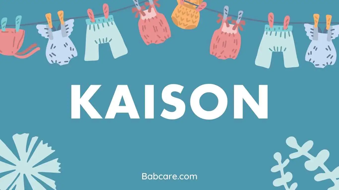 Kaison name meaning