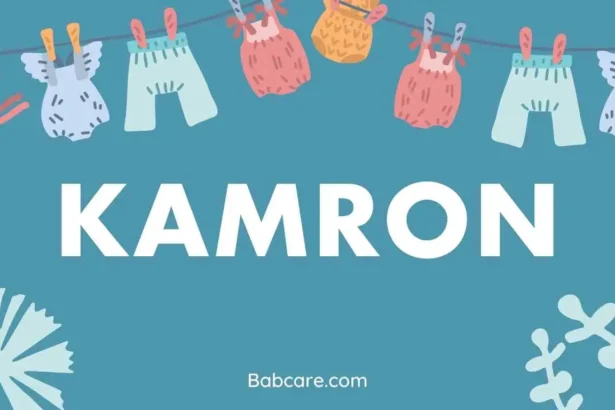 Kamron name meaning
