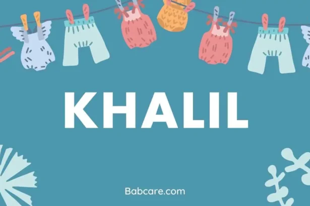 Khalil name meaning