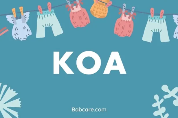 Koa name meaning