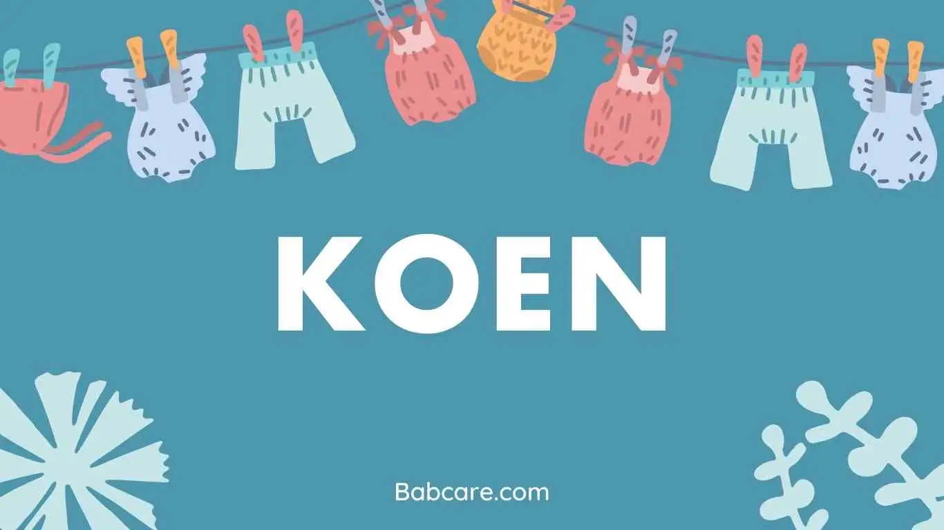 Koen name meaning