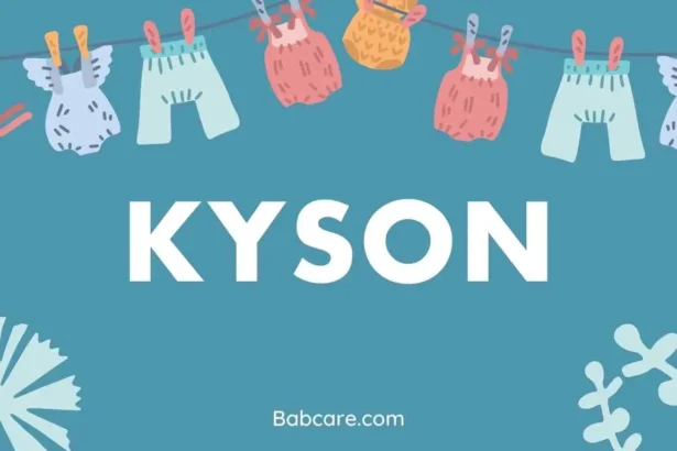 Kyson name meaning