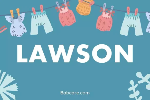 Lawson name meaning
