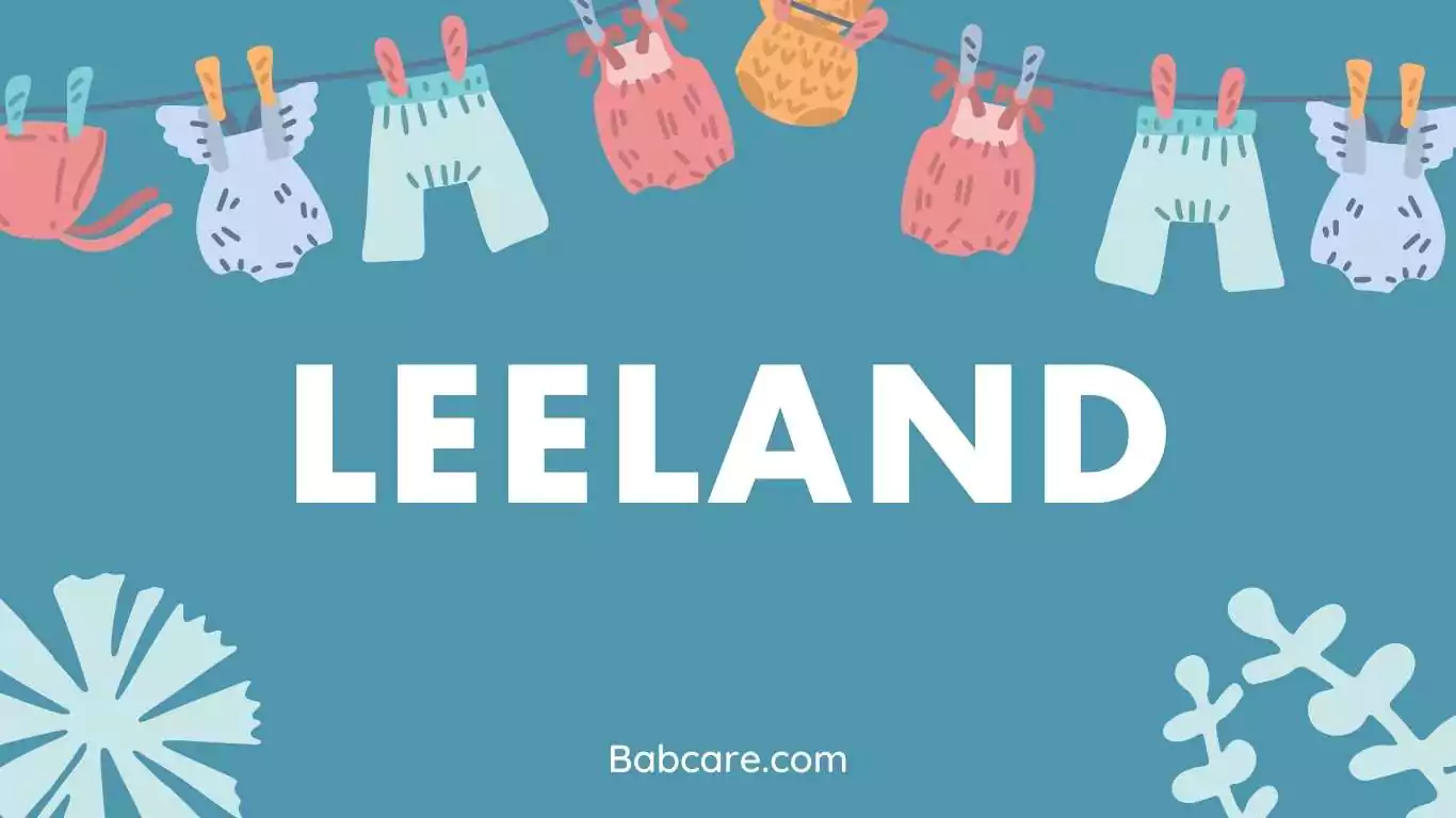 Leeland name meaning