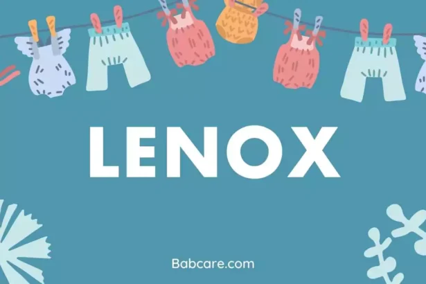 Lenox name meaning