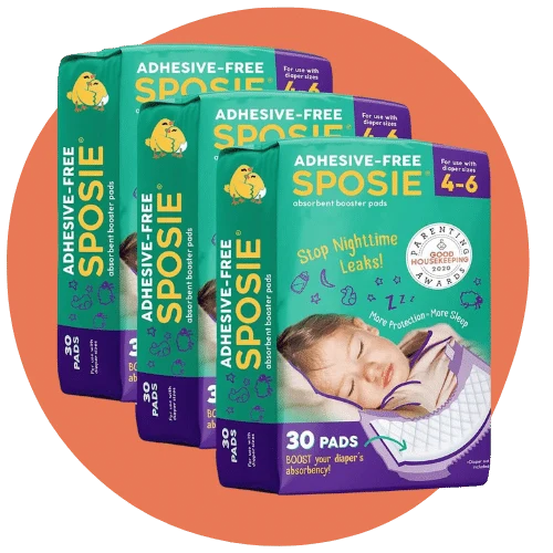 Sposie Overnight Diaper Booster Pads