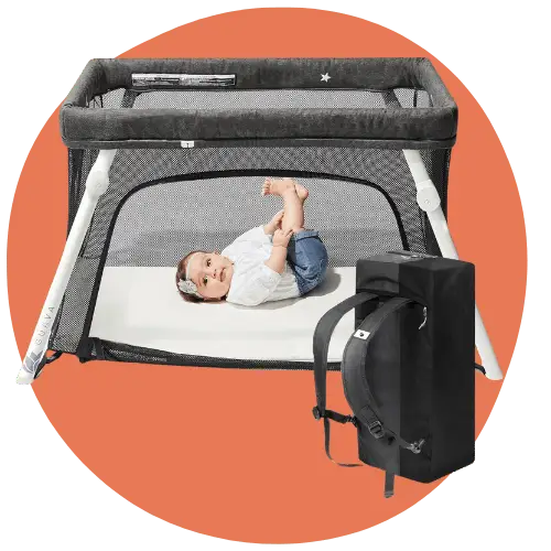 Guava Lotus Travel Crib