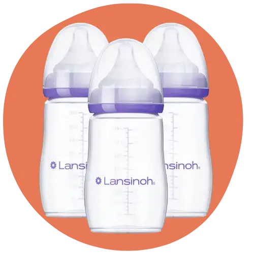 Lansinoh Breastfeeding Bottles with NaturalWave Nipple