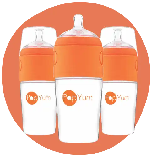 PopYum Anti-Colic Baby Bottles